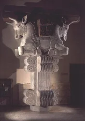 Capital in the Persian Style from a Column in the Apadana, from the Palace of Darius the Great at Susa, Iran, c.500 BC